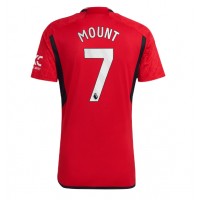 Manchester United Mason Mount #7 Domáci futbalový dres 2023-24 Krátky Rukáv
